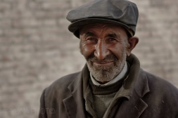 Tajik father, Karakoram Highway, Xinjiang, 2011