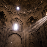 "Dusty Dusky Dungeon Mosques" in Isfahan - Iran 2016
